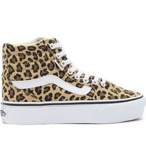 Vans Filmore High Top Platform Sneaker - Leopard